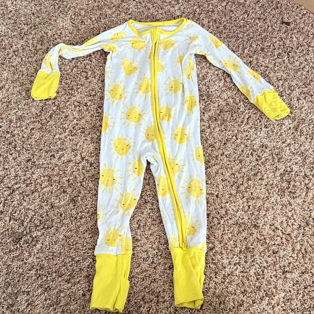 Little Sleepies Sunshine convertible Footie